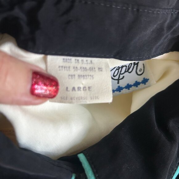 Vintage Roper Women's Aztec Pearl Snap Western Shirt Size Large AS Found - Picture 2 of 10